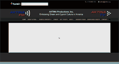 Desktop Screenshot of aktinafm.com